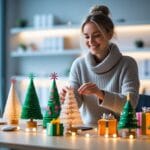 Kreative ideer til julepynt på skrivebordet